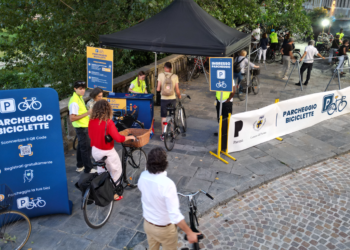 Bike Parking per il Concerto dei Pooh a Parma