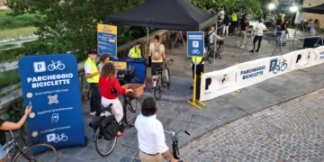 Bike Parking per il Concerto dei Pooh a Parma
