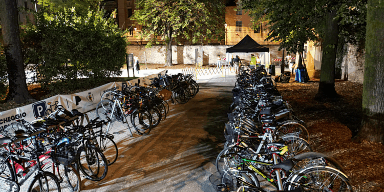 Temporary Bike Parking: al concerto dei Pooh un nuovo record di servizio