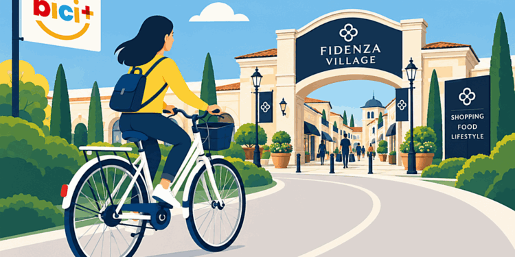 Bike To Mall: accordo tra Fidenza Village, ExtraGiro e Bici+ per premiare i membri Fidenza Village