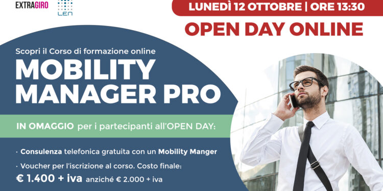 Diventare MOBILITY MANAGER: Open Day 12 ottobre